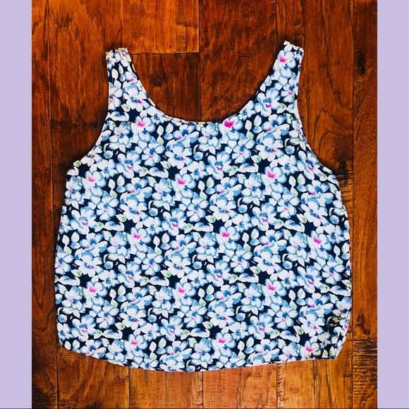 VINTAGE Floral crop top - Picture 2 of 15